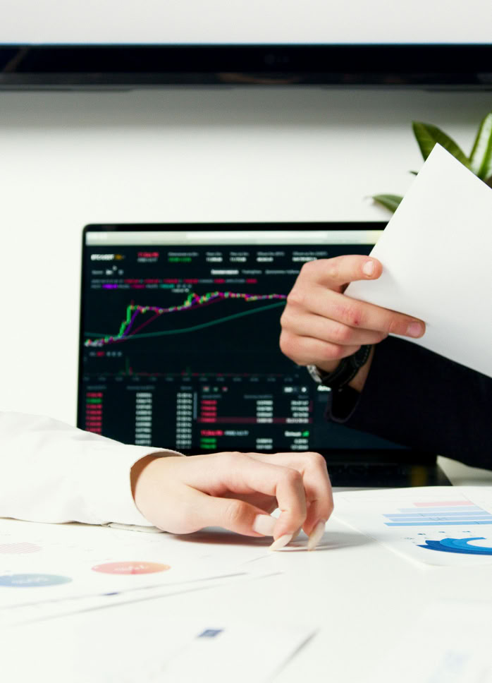 Man and a Woman on a Business Meeting
